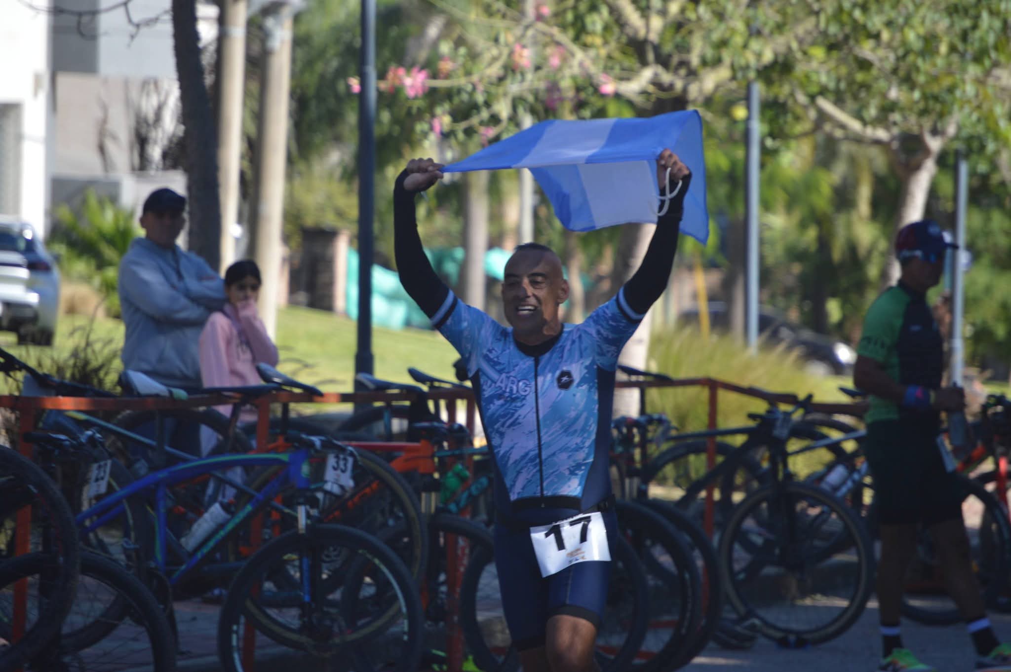 El Duatlón Rural “Tres Paseos” tuvo un arranque a puro deporte en La Paz